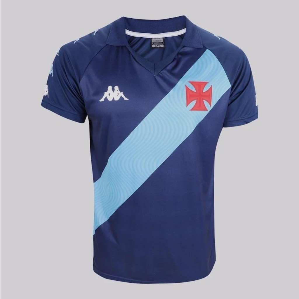 Camisa Polo do Vasco Supporter Edição Especial Kappa - Masculina - Foto 1