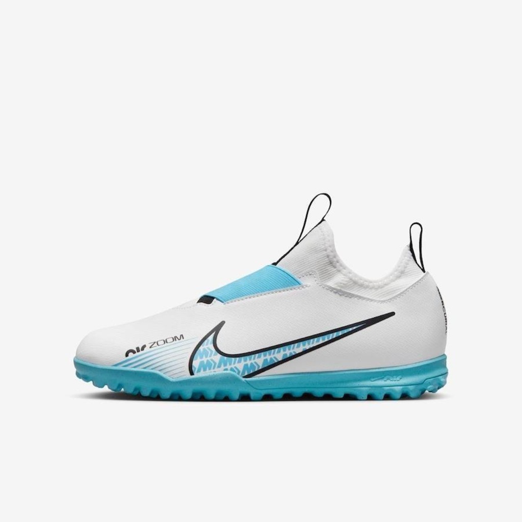 Chuteira Society Nike Jr Zoom Mercurial Vapor 15 Academy - Infantil - Foto 1