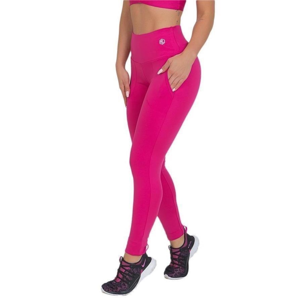 Calça Legging Manalinda Bolso - Feminina