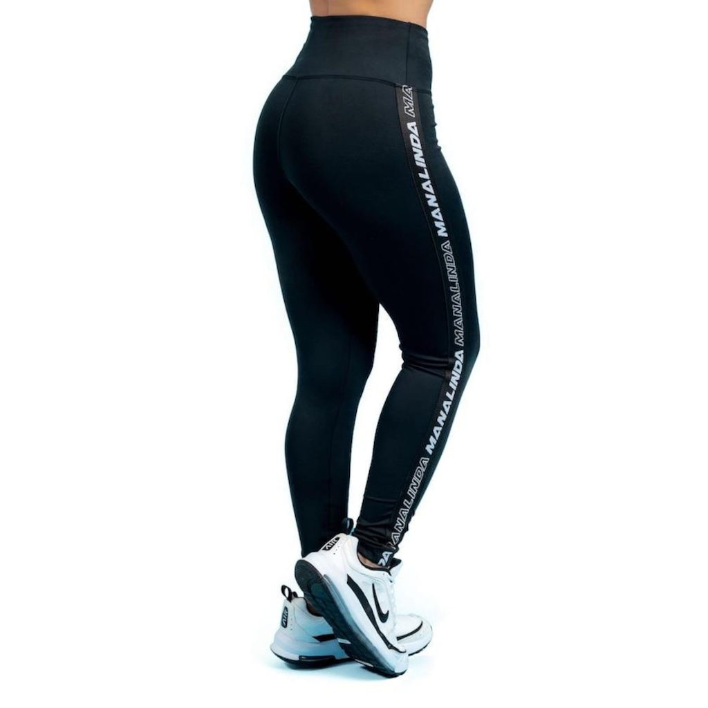 Imagem 3 do produto Calça Legging Manalinda Lisa - Feminina