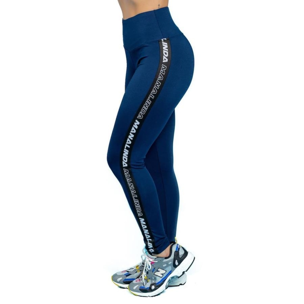 Imagem 2 do produto Calça Legging Manalinda Lisa - Feminina