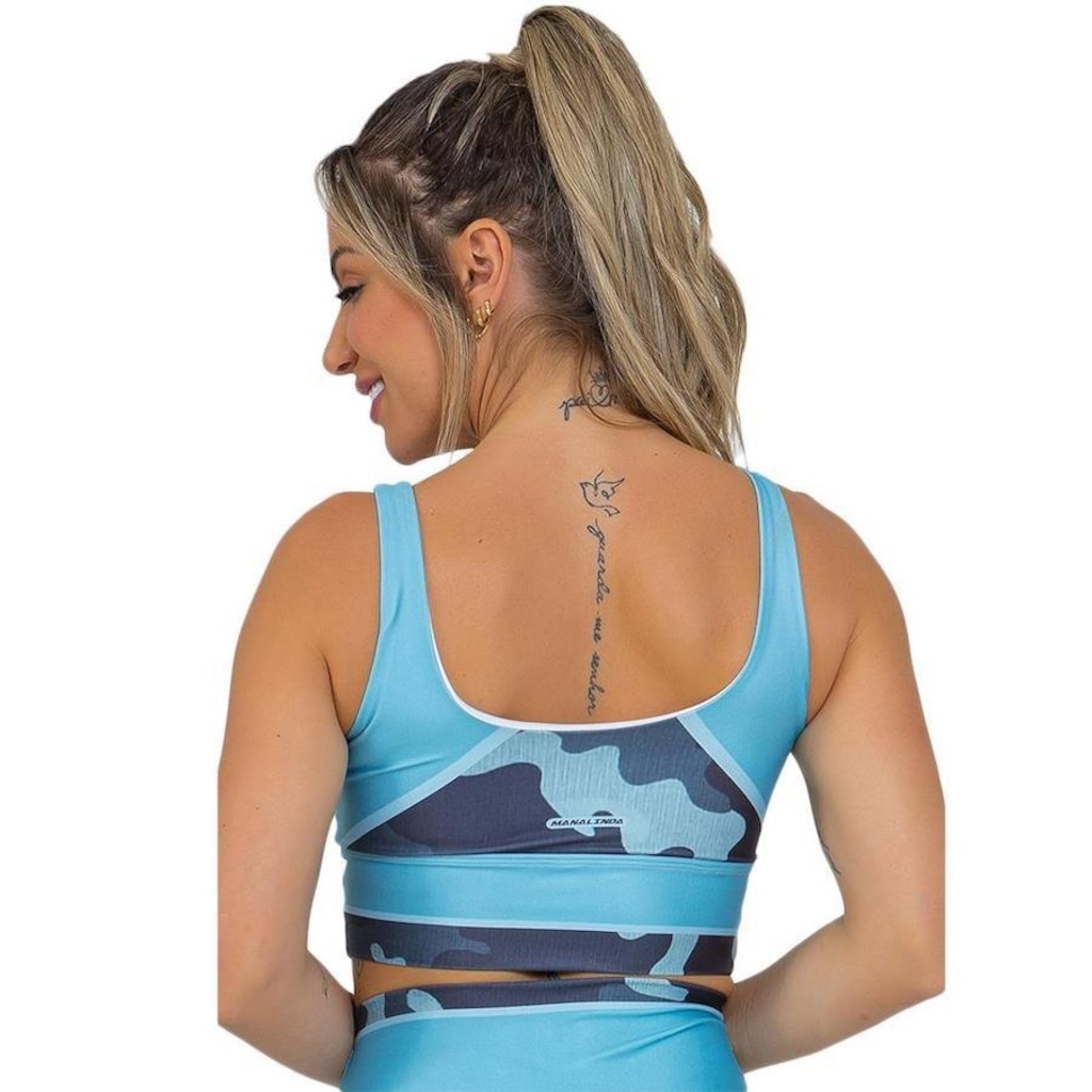 Imagem 2 do produto Top Fitness Manalinda Camouflage - Feminino