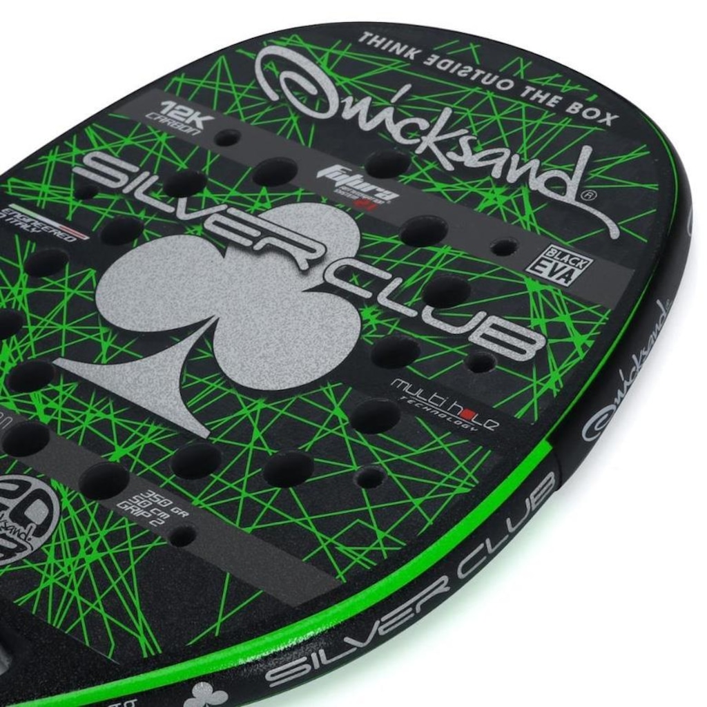 Imagem 2 do produto Raquete de Beach Tennis Quicksand Silver Club 2023 - Adulto