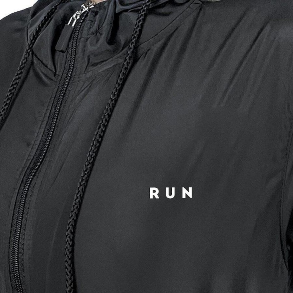 Jaqueta Parka Corta Vento com Capuz WSS Run Ii - Feminina