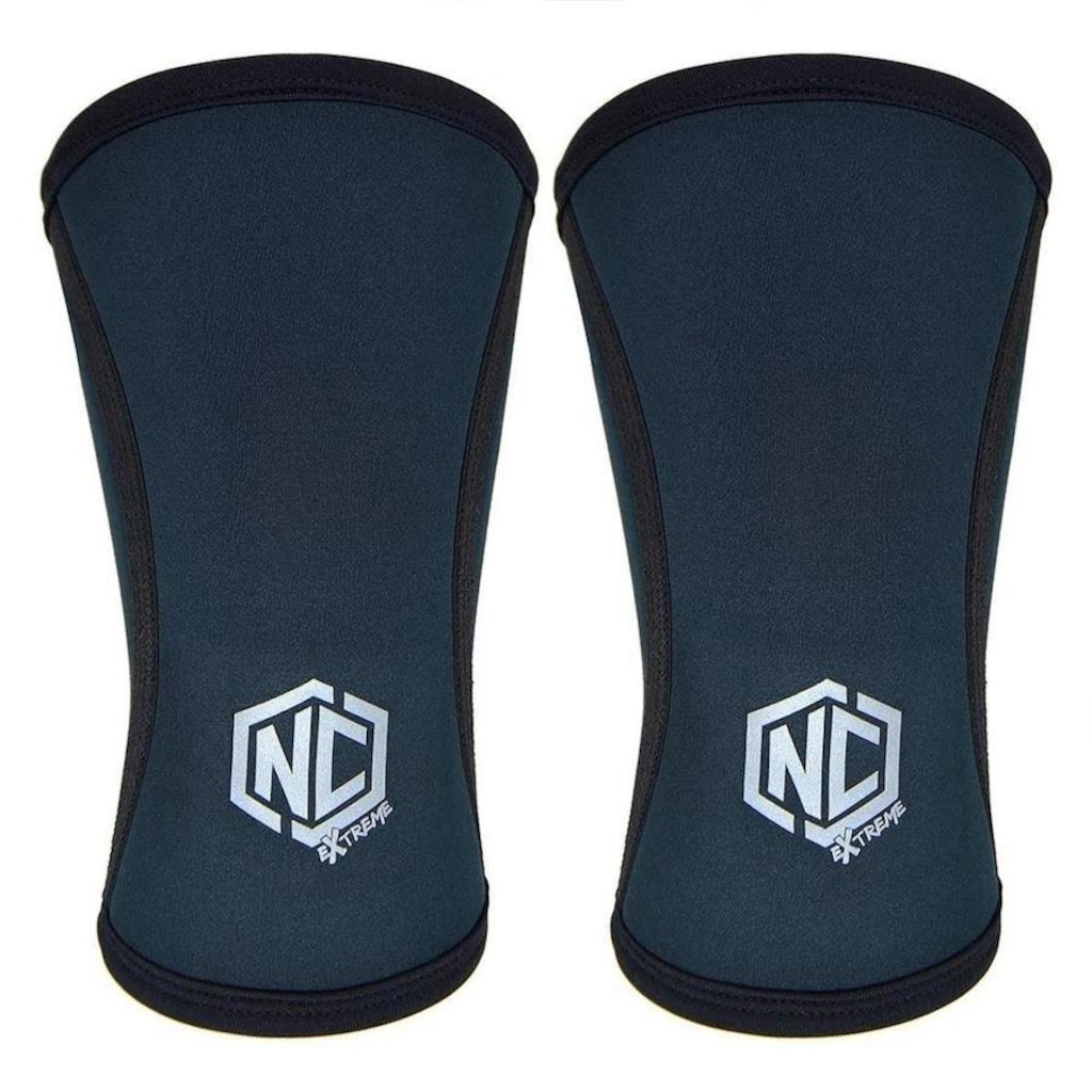 Imagem 2 do produto Joelheira NC Extreme Alta Performance Cross Training 7mm - Par + Munhequeira