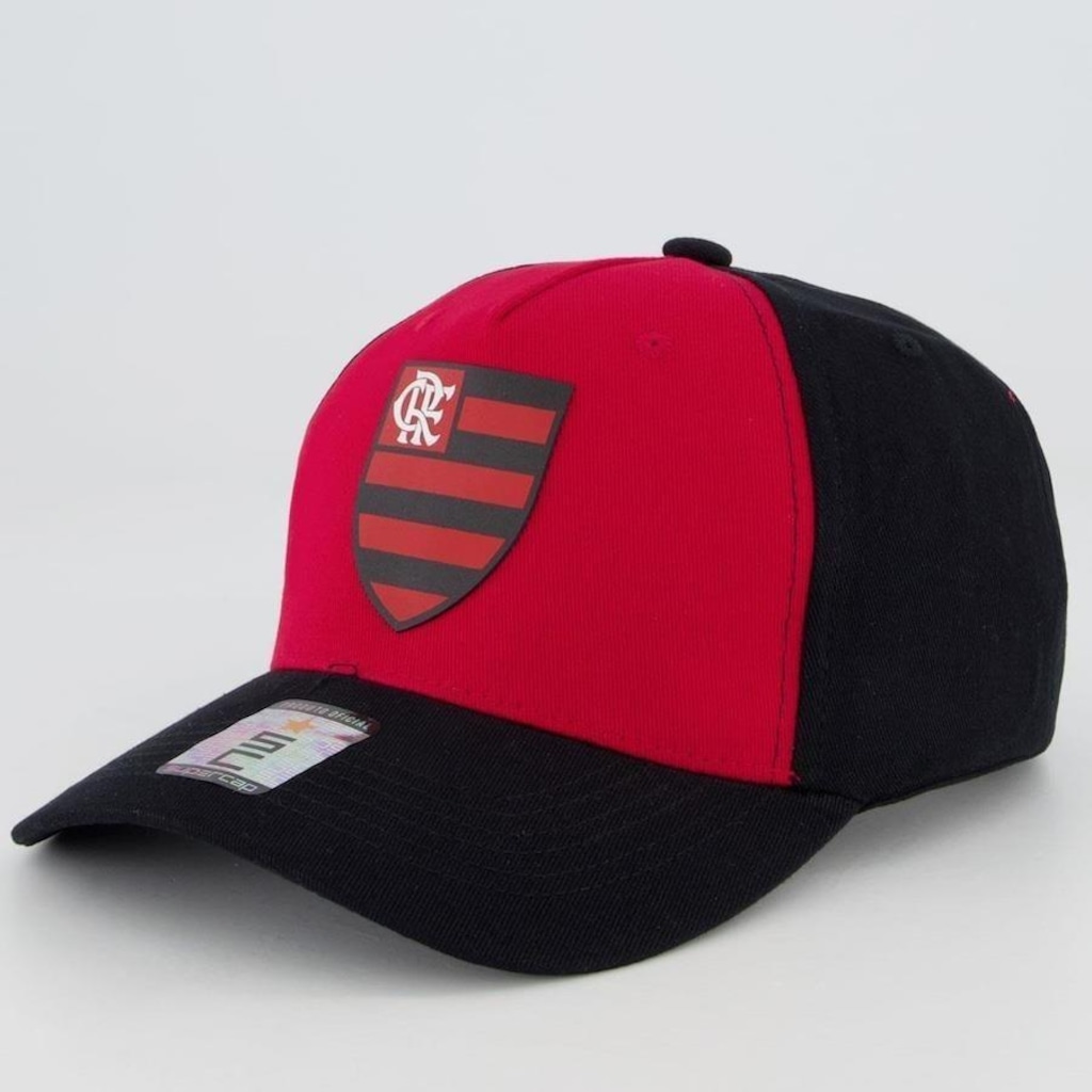 Imagem 3 do produto BONÉ ABA CURVA FUTFANATICS FLAMENGO ESCUDO - SNAPBACK - ADULTO