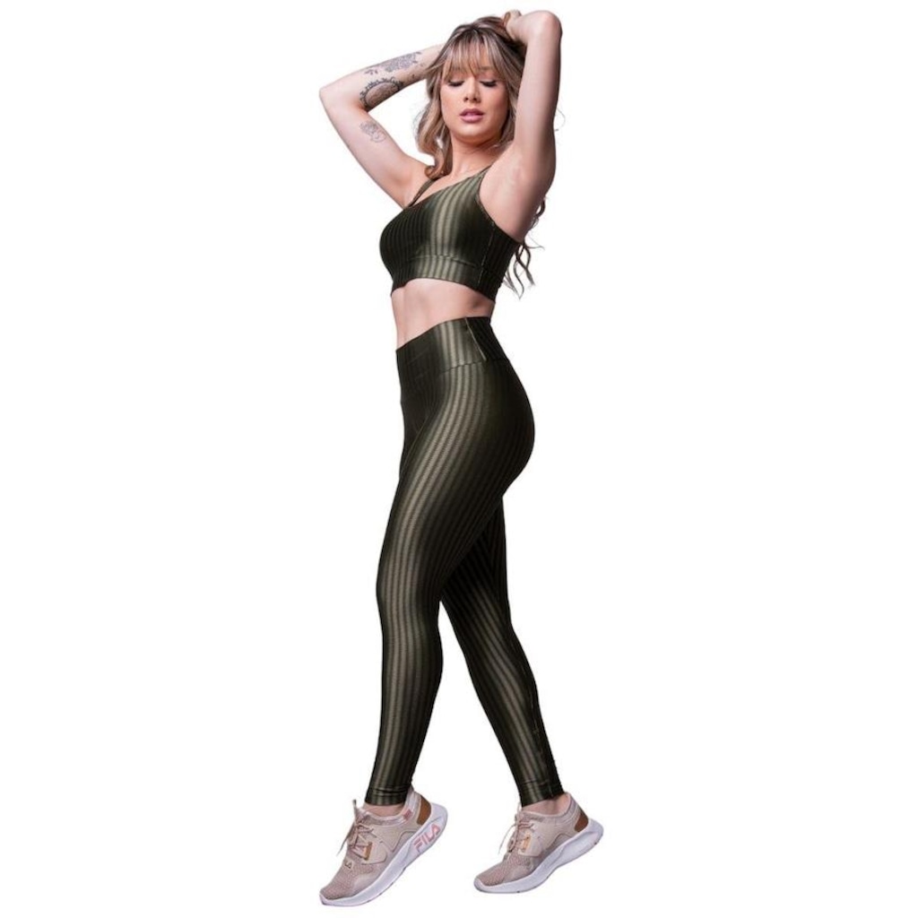 Imagem 2 do produto Conjunto Fitness New Zig 3D - Feminino