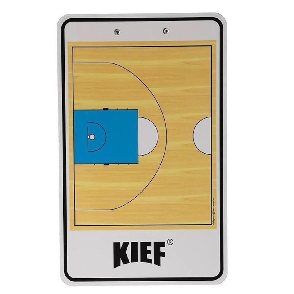 Imagem 2 do produto Prancheta Tática Kief Dupla Face de Basquete