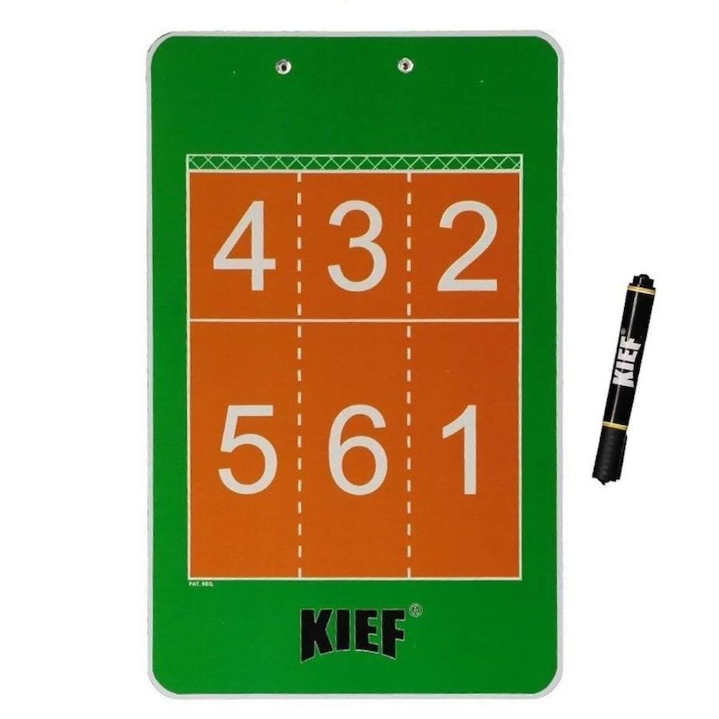 Imagem 3 do produto Prancheta Tática Kief Dupla Face de Vôlei