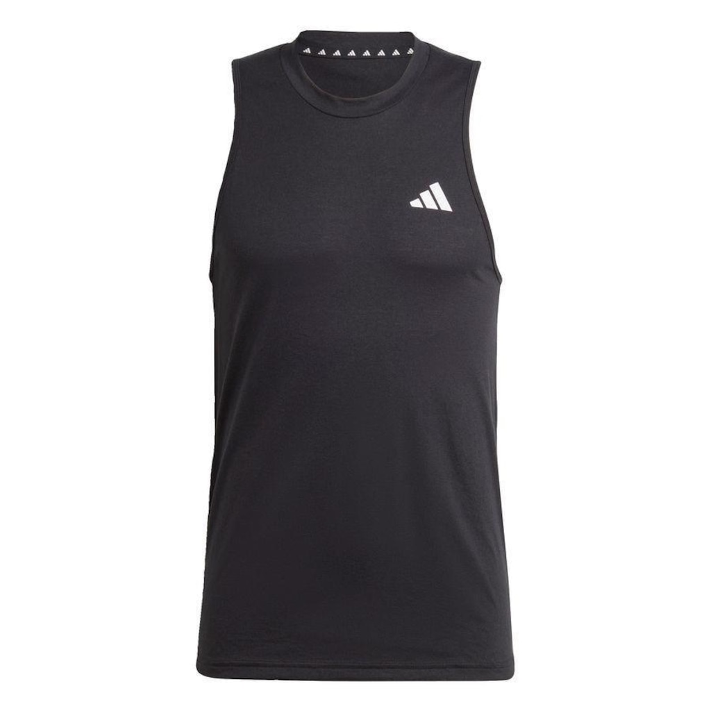 Camiseta adidas sem Mangas Treino Logo - Masculina