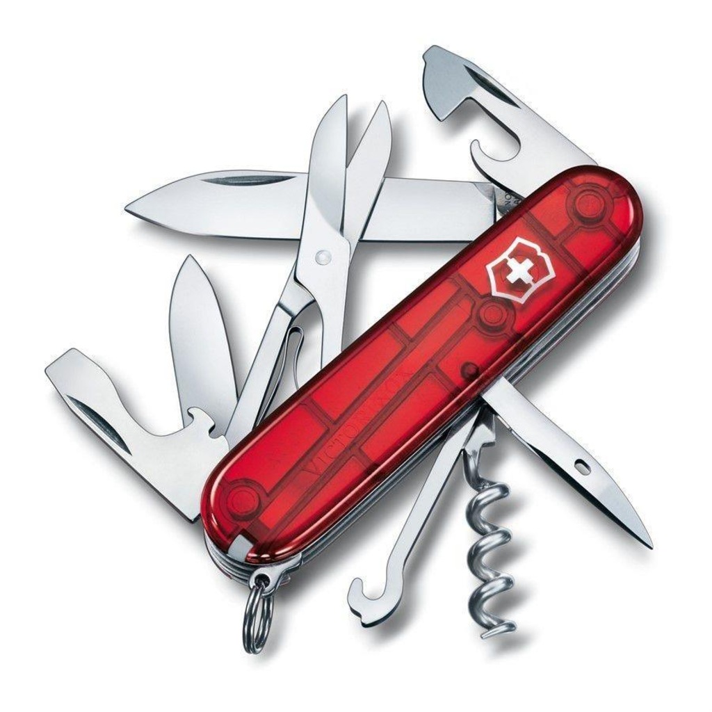 Canivete Victorinox Climber Translúcido 1.3703.Tb1 - Foto 1