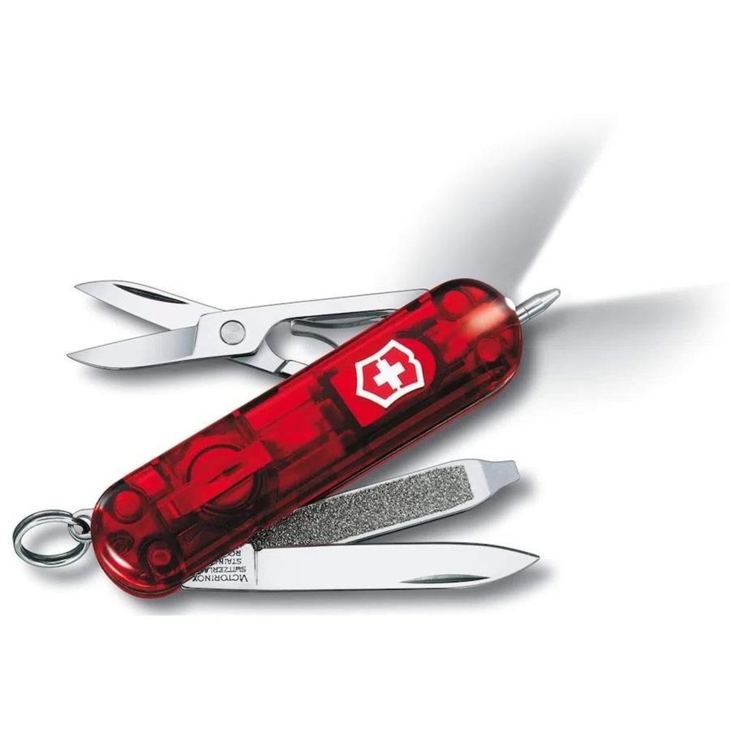 Canivete Victorinox Signature Lite Translúcido - Foto 1