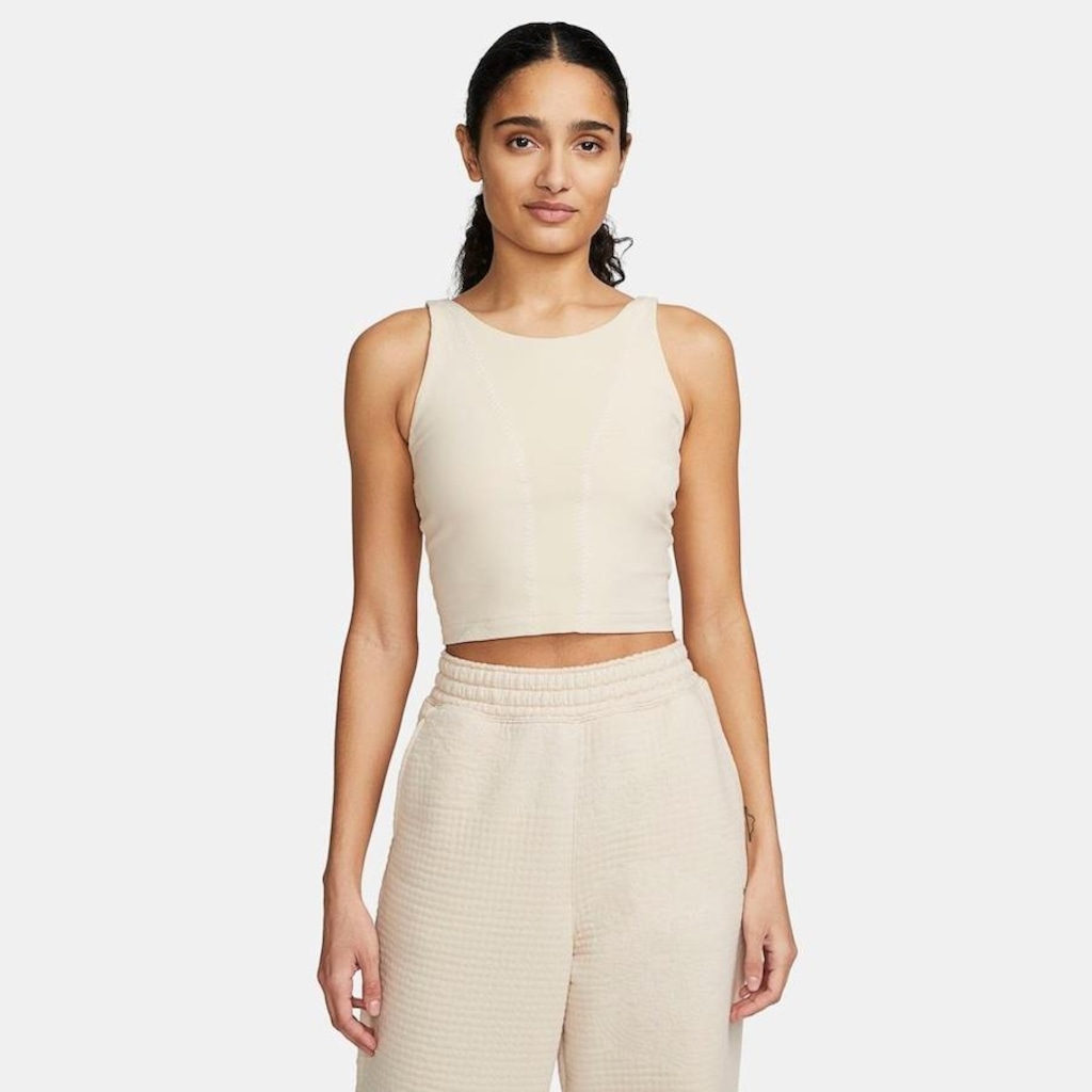 Camiseta Regata Nike Yoga Luxe - Feminina