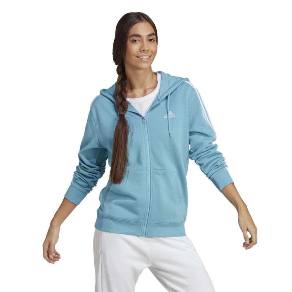 Imagem 4 do produto Jaqueta adidas Essentials 3-Stripes - Feminina