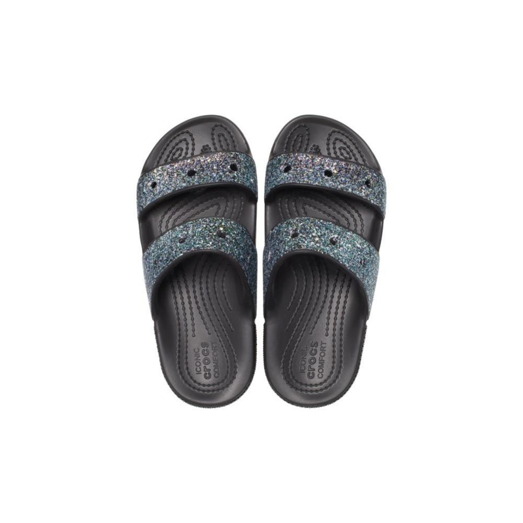Imagem 5 do produto Chinelo Slide Crocs Classic Glitter Sandal K - Infantil