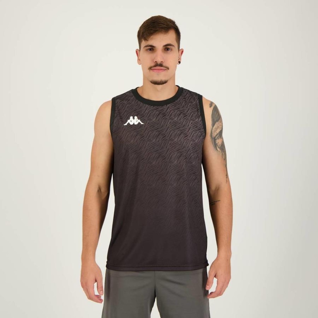 Camiseta Regata Kappa Sport Halpert - Masculina - Foto 1