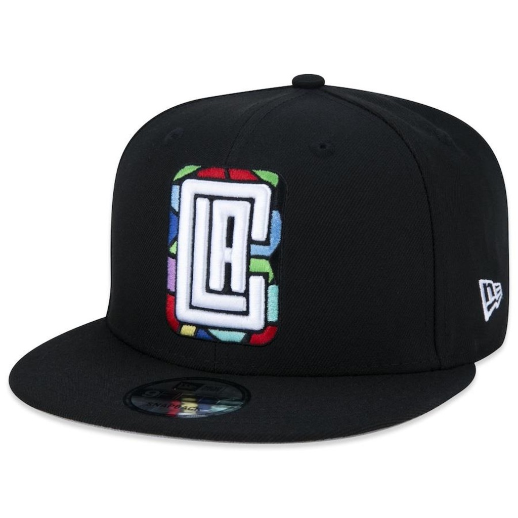 Boné Aba Reta New Era 9FIFTY NBA City Edition LA Clippers - Snapback - Adulto - Foto 1