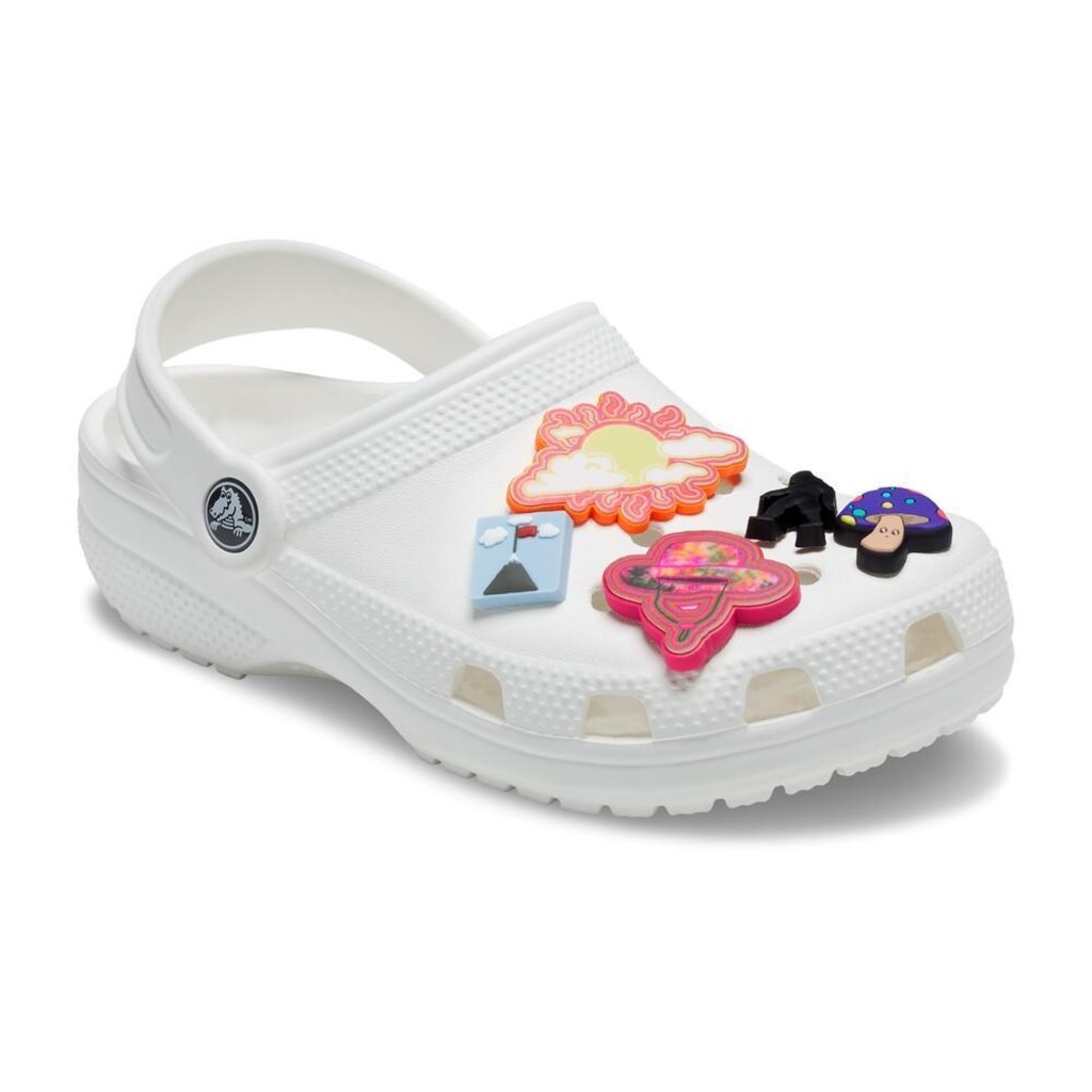 Imagem 2 do produto Kit de Acessórios para Sandália Crocs Jibbitz Fora da Casinha - 5 Unds