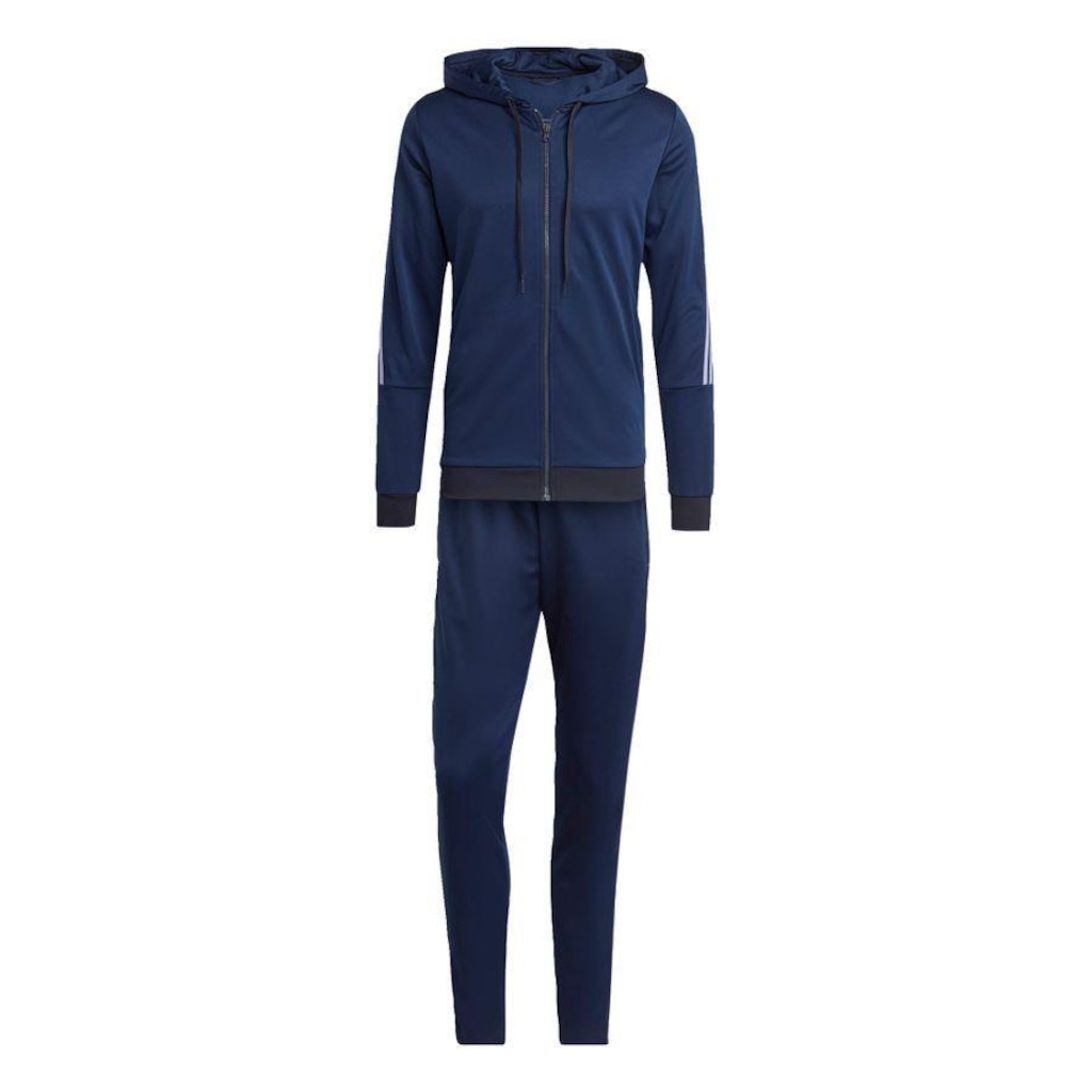 Agasalho com Capuz adidas - Masculino - Foto 1