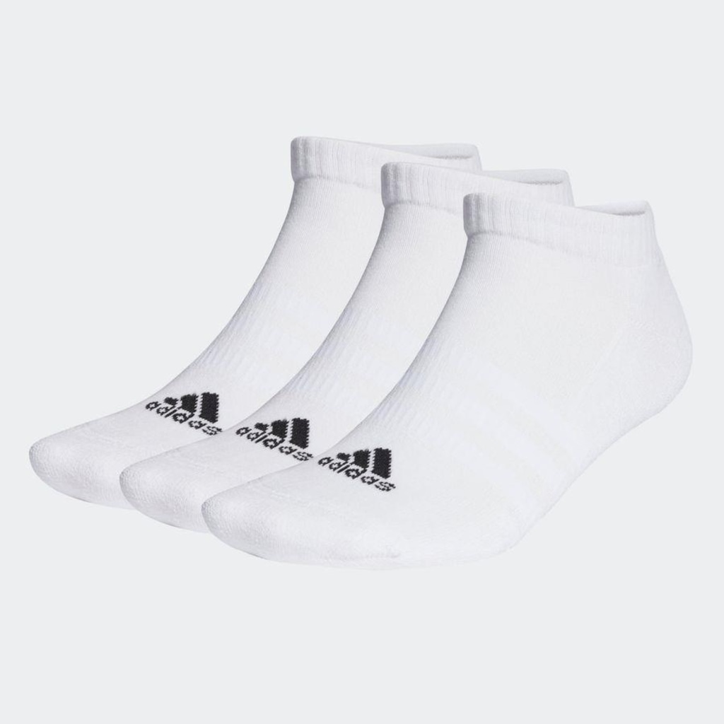 Imagem 3 do produto Kit de Meias Cano Baixo adidas Amortecidas com 3 Pares - Adulto