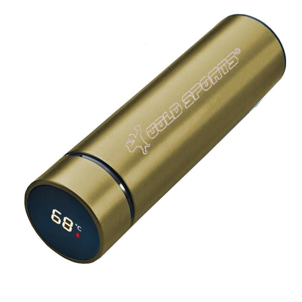 Imagem 3 do produto Garrafa Térmica Gold Sports SmartII com Termômetro Digital Infusor de Chá