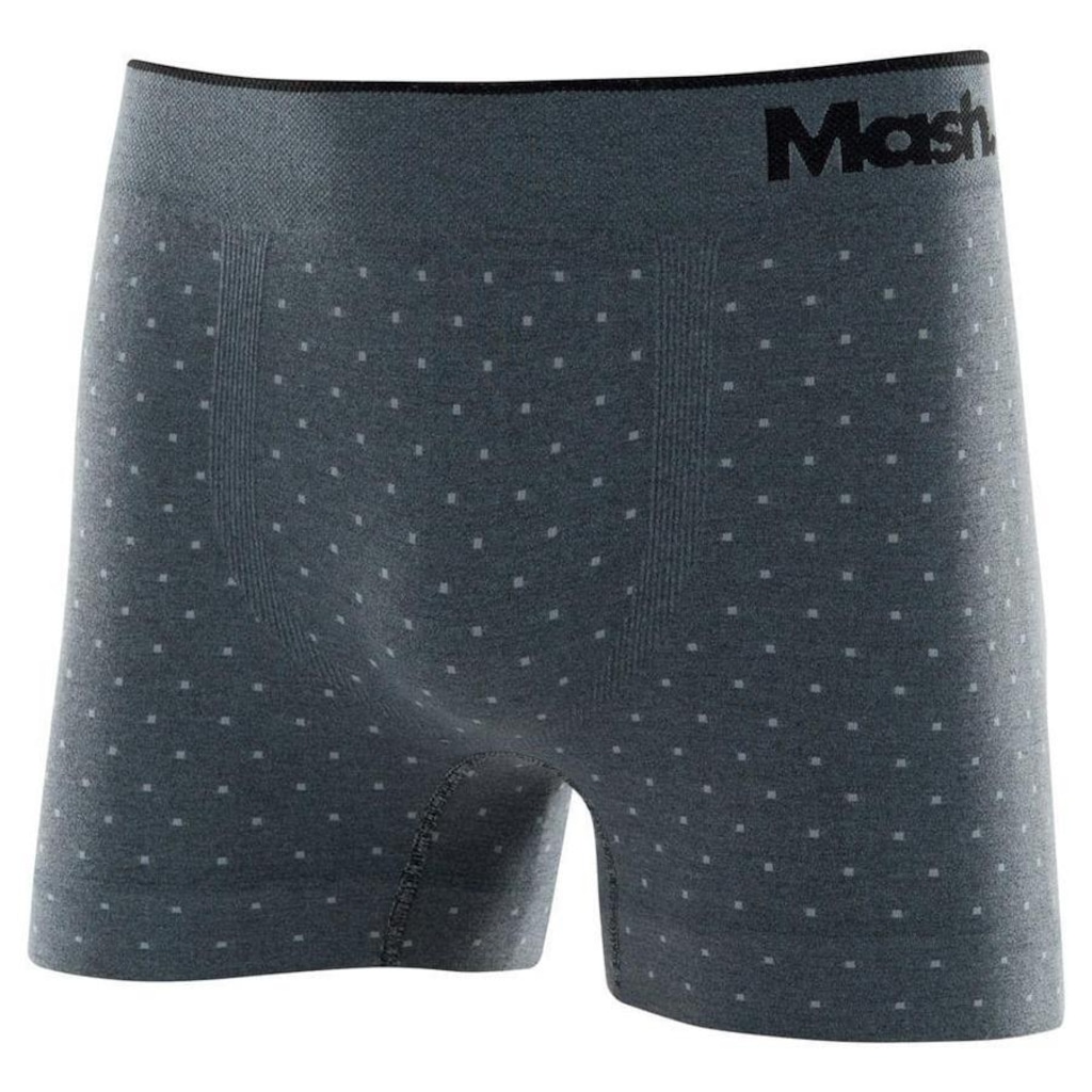 Cueca Boxer Mash sem Costura Microfibra - Adulto