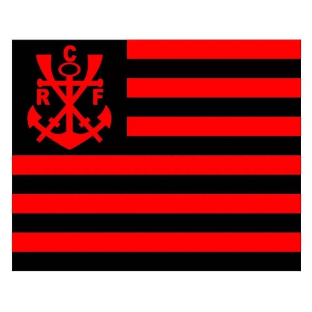 Bandeira do Flamengo Myflag Regata 2 1/2 Panos - Foto 1