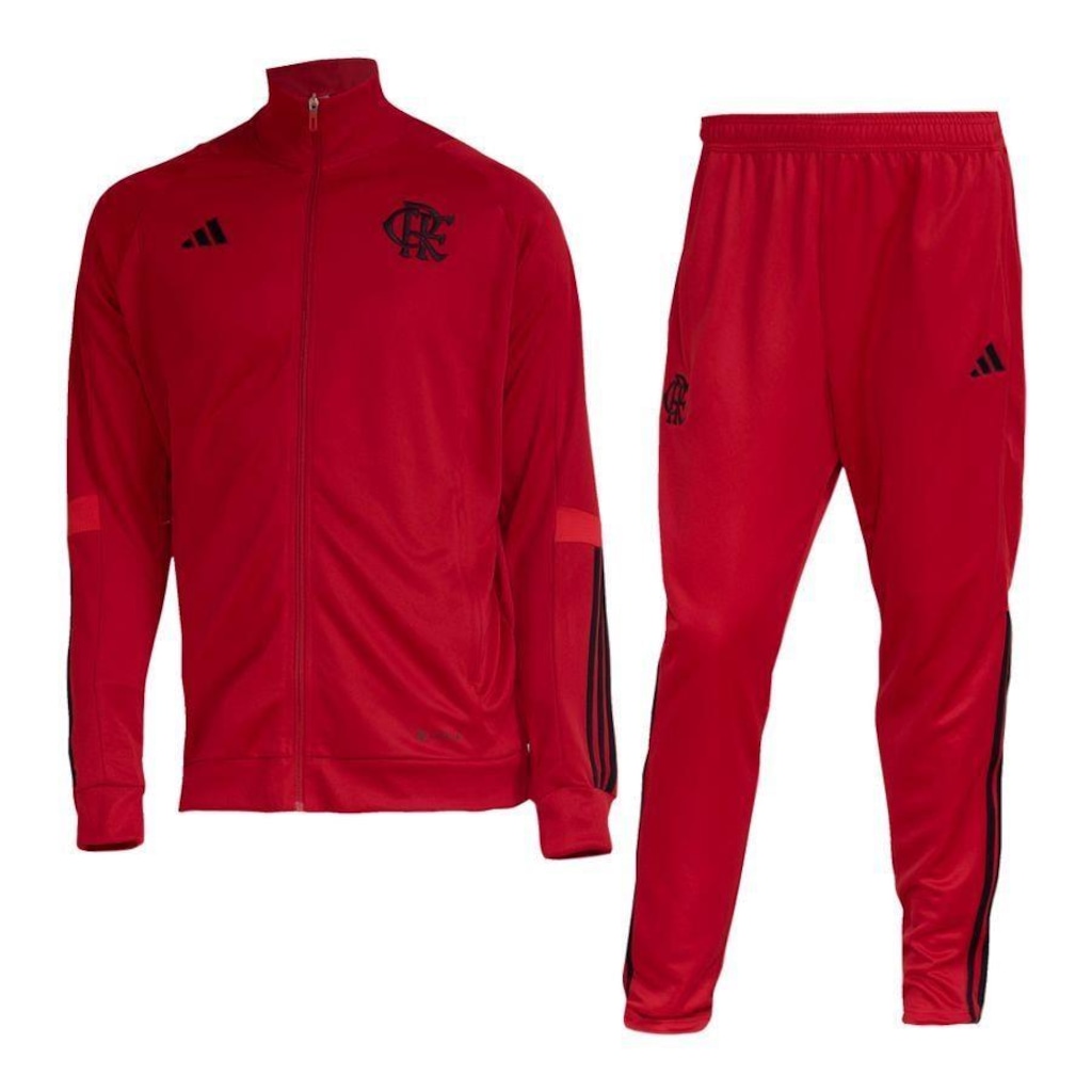 Agasalho sem Capuz do CR Flamengo Tiro 23 - Masculino - Foto 1