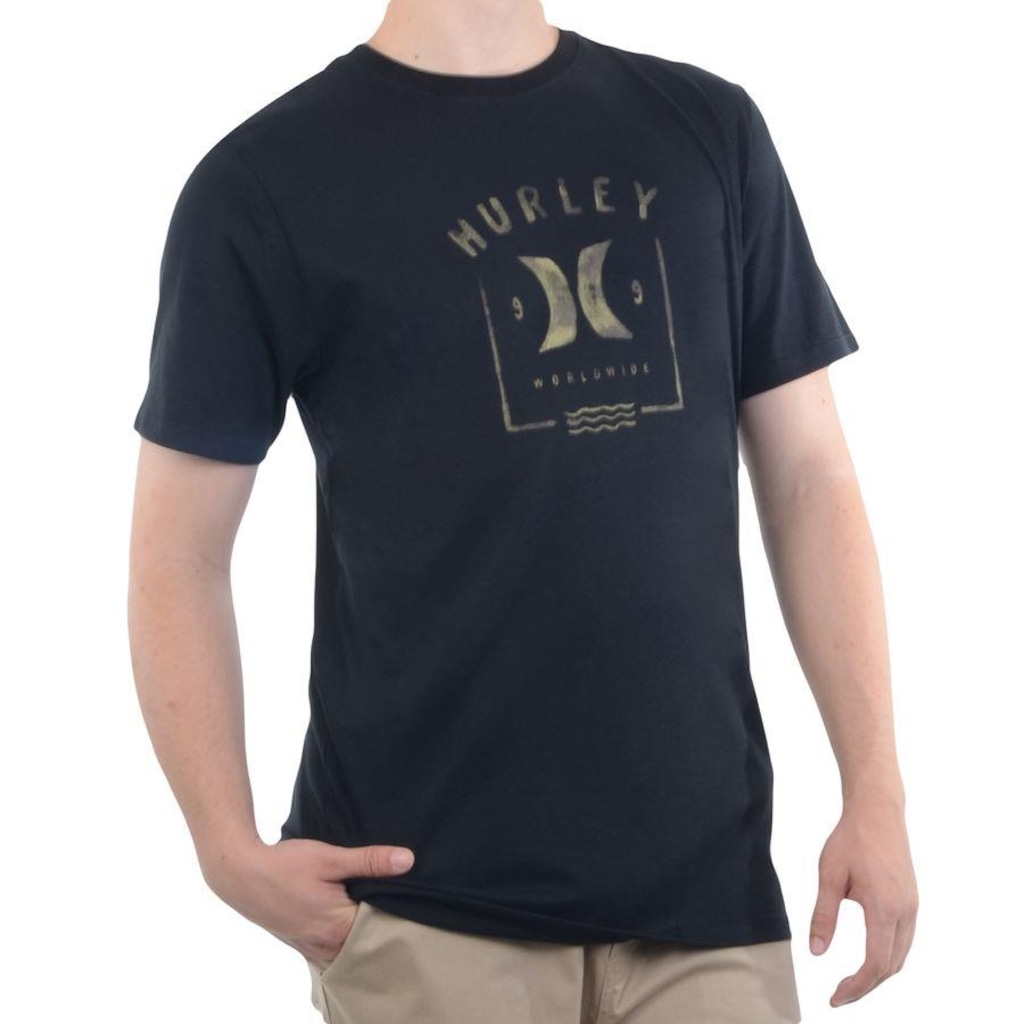 Camiseta Hurley Acqua - Masculina