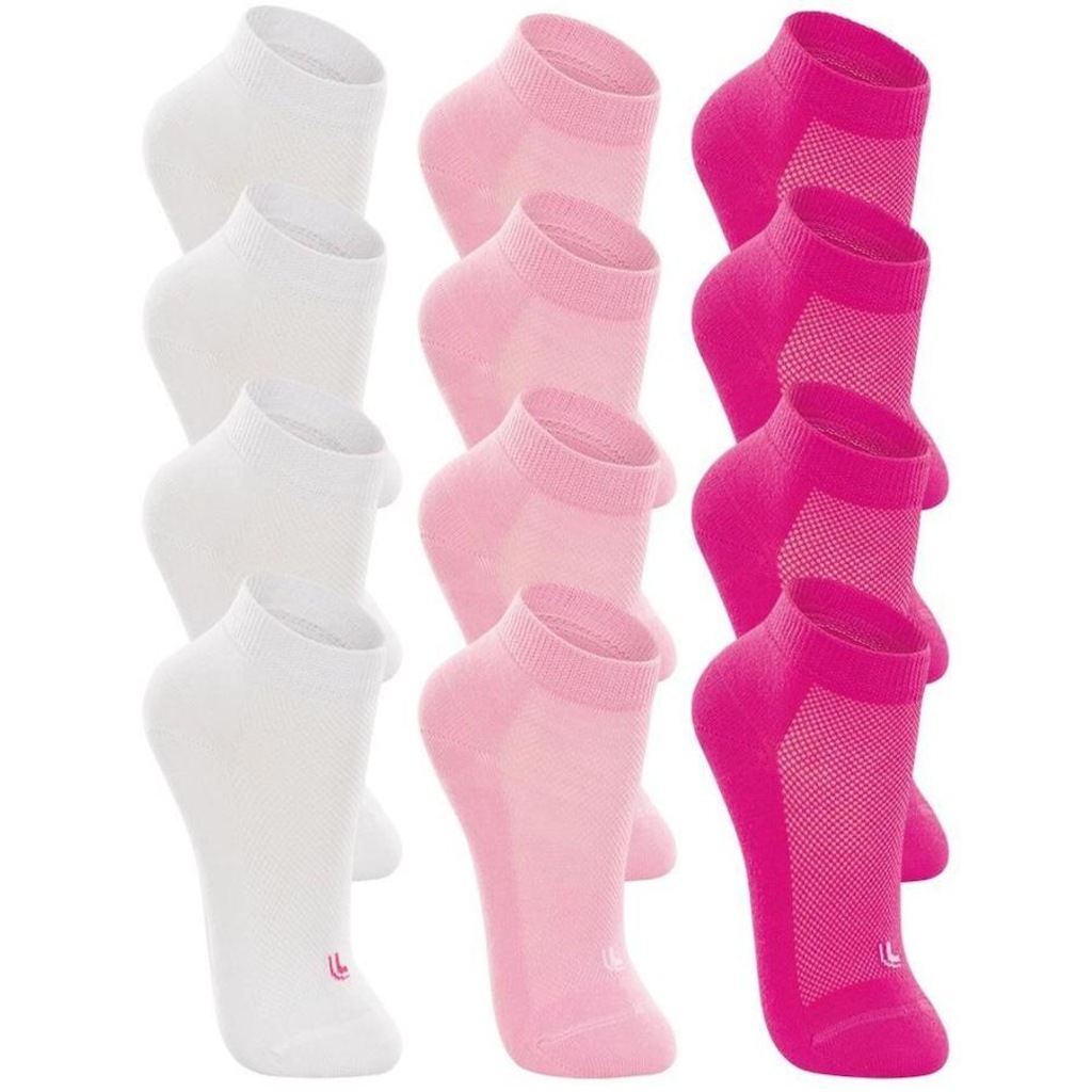 kit Meias Lupo Cano Curto - 12 Pares - Infantil - Foto 1