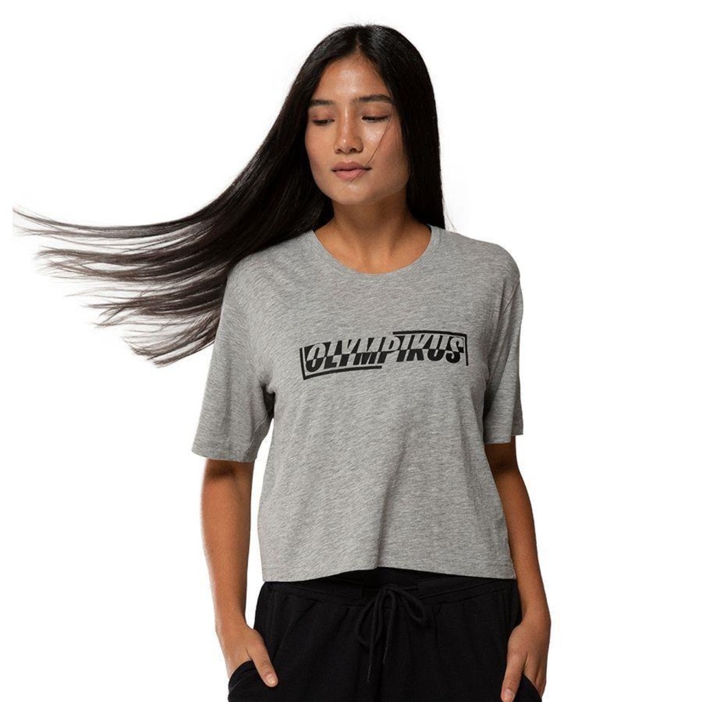 Camiseta Olympikus Box Graphic - Feminina