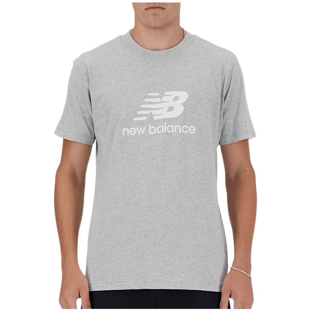 Camiseta New Balance Essentials Basic - Masculina - Foto 1