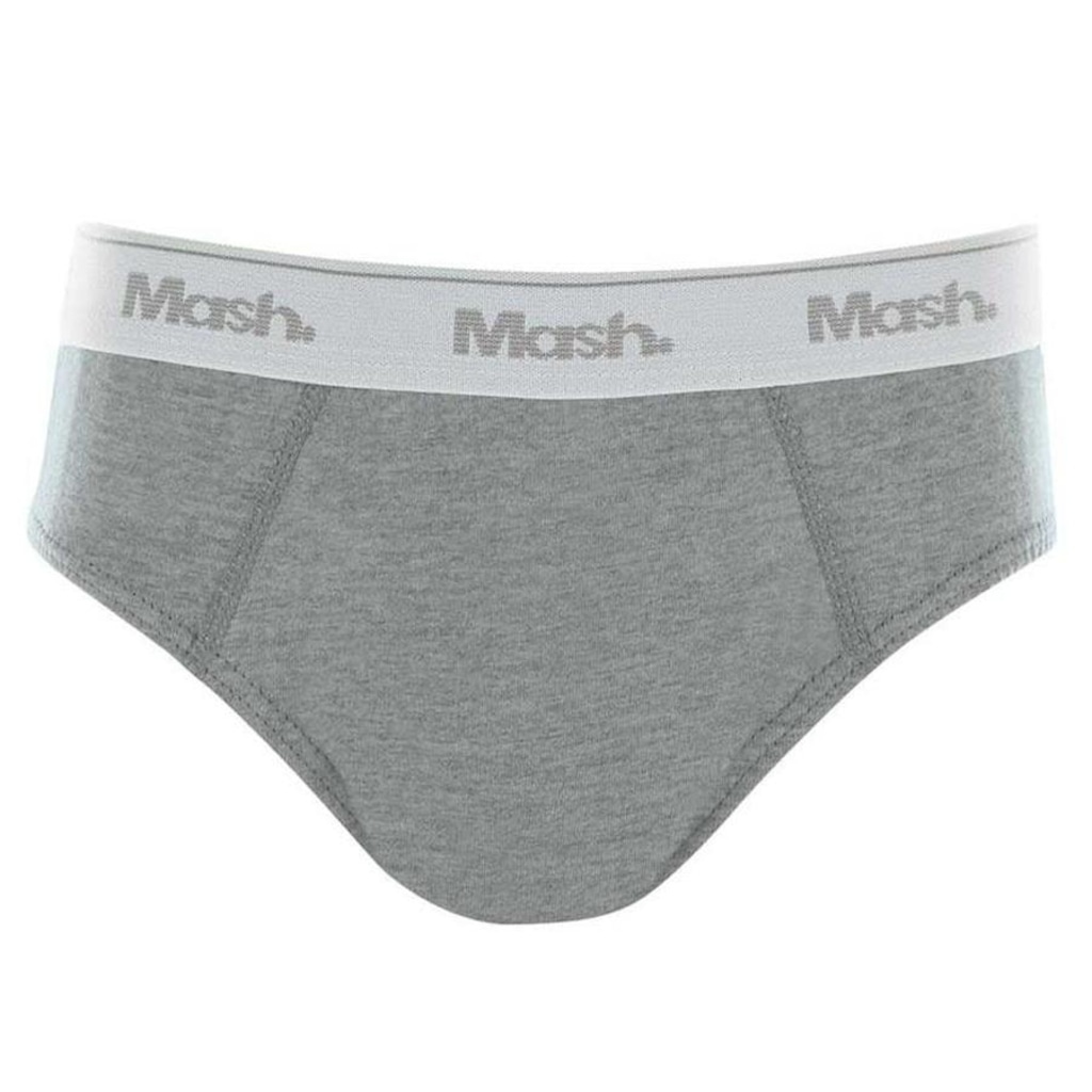 Imagem 1 do produto Cueca Slip Mash Algodão Lisa - Infantil
