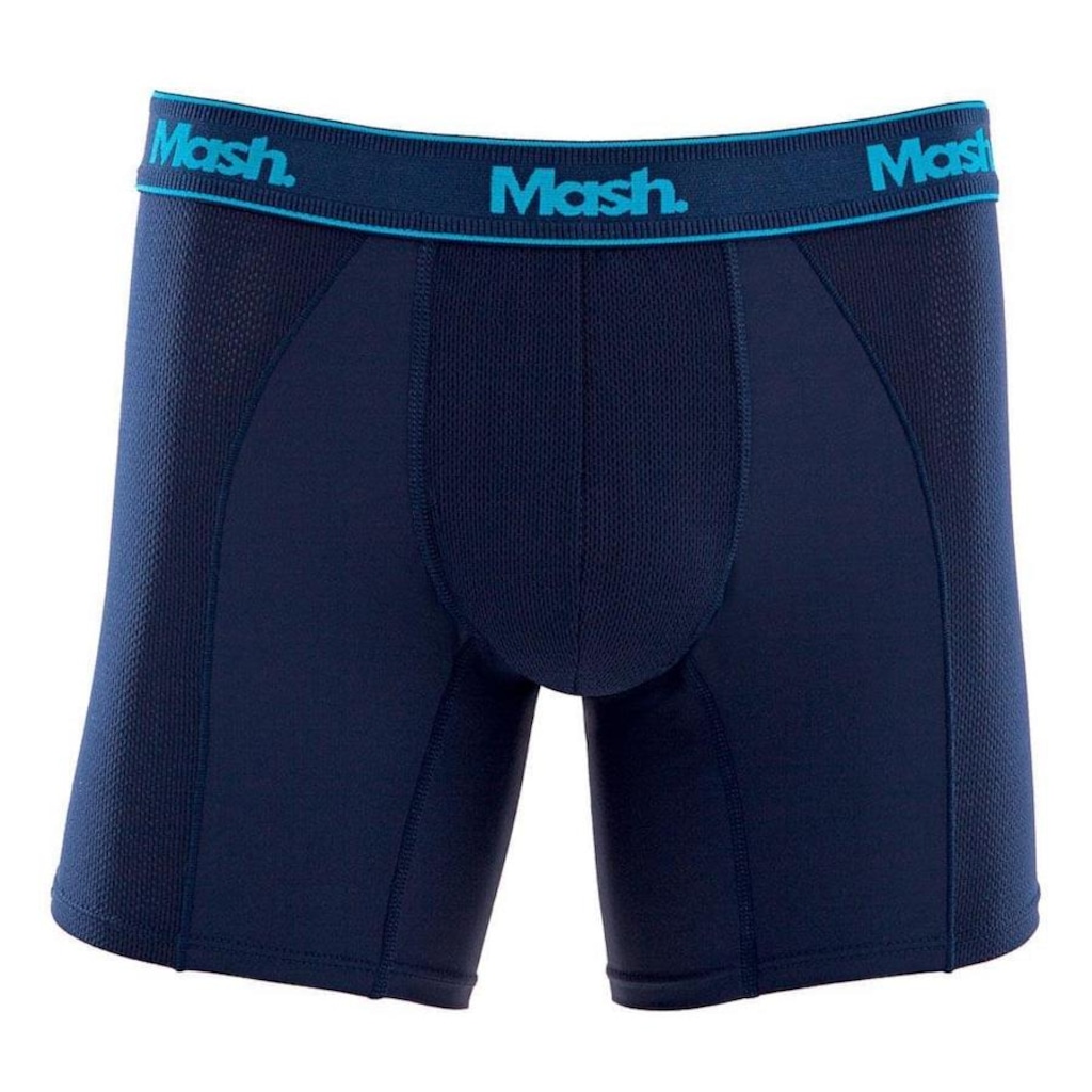Cueca Boxer Mash Microfibra Active Elástico - Adulto