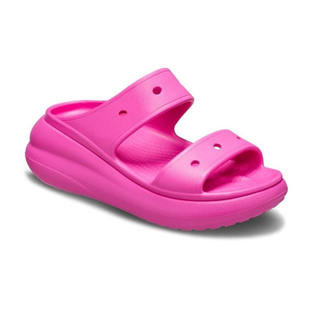 Imagem 3 do produto Chinelo Crocs Classic Crush Platform Sandal Juice - Feminino