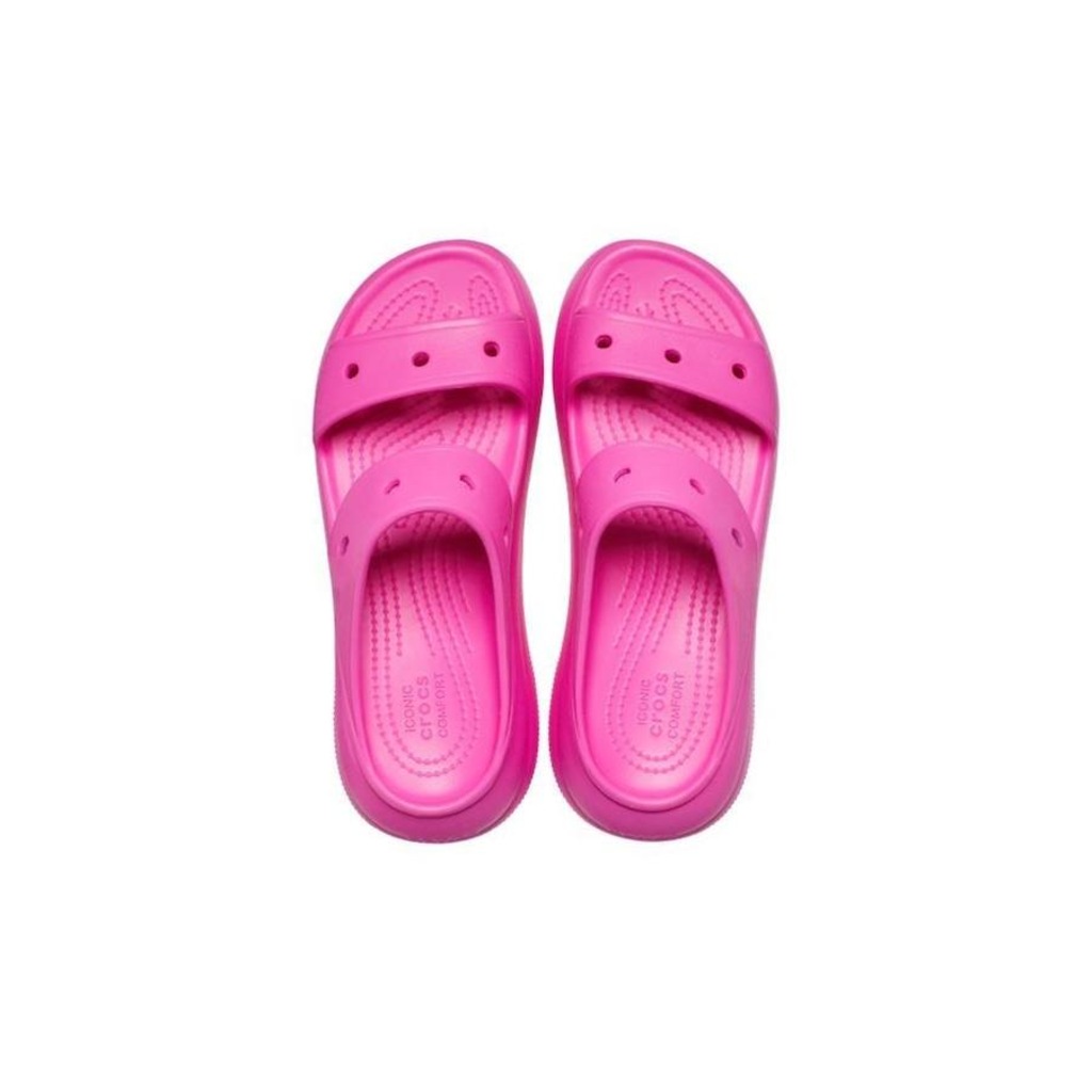 Imagem 5 do produto Chinelo Crocs Classic Crush Platform Sandal Juice - Feminino