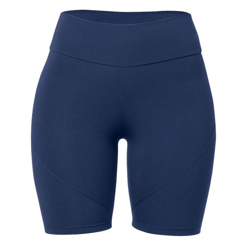 Bermuda Mash Biker Cós Alto Conforto - Feminina