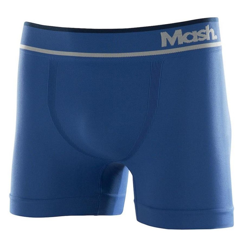 Cueca Boxer Mash sem Costura Leve Conforto - Adulto