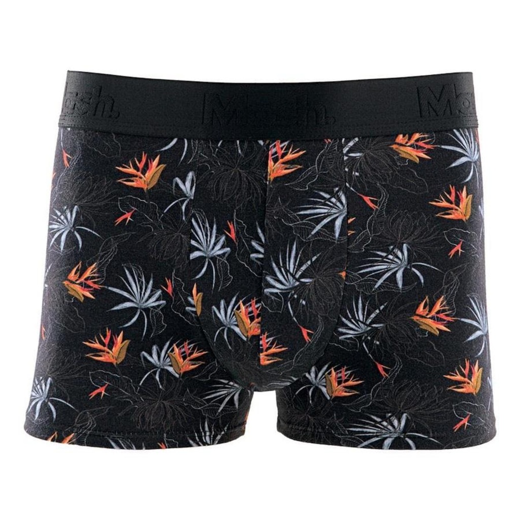 Cueca Boxer Mash Masculina Estampada Algodão Elástico