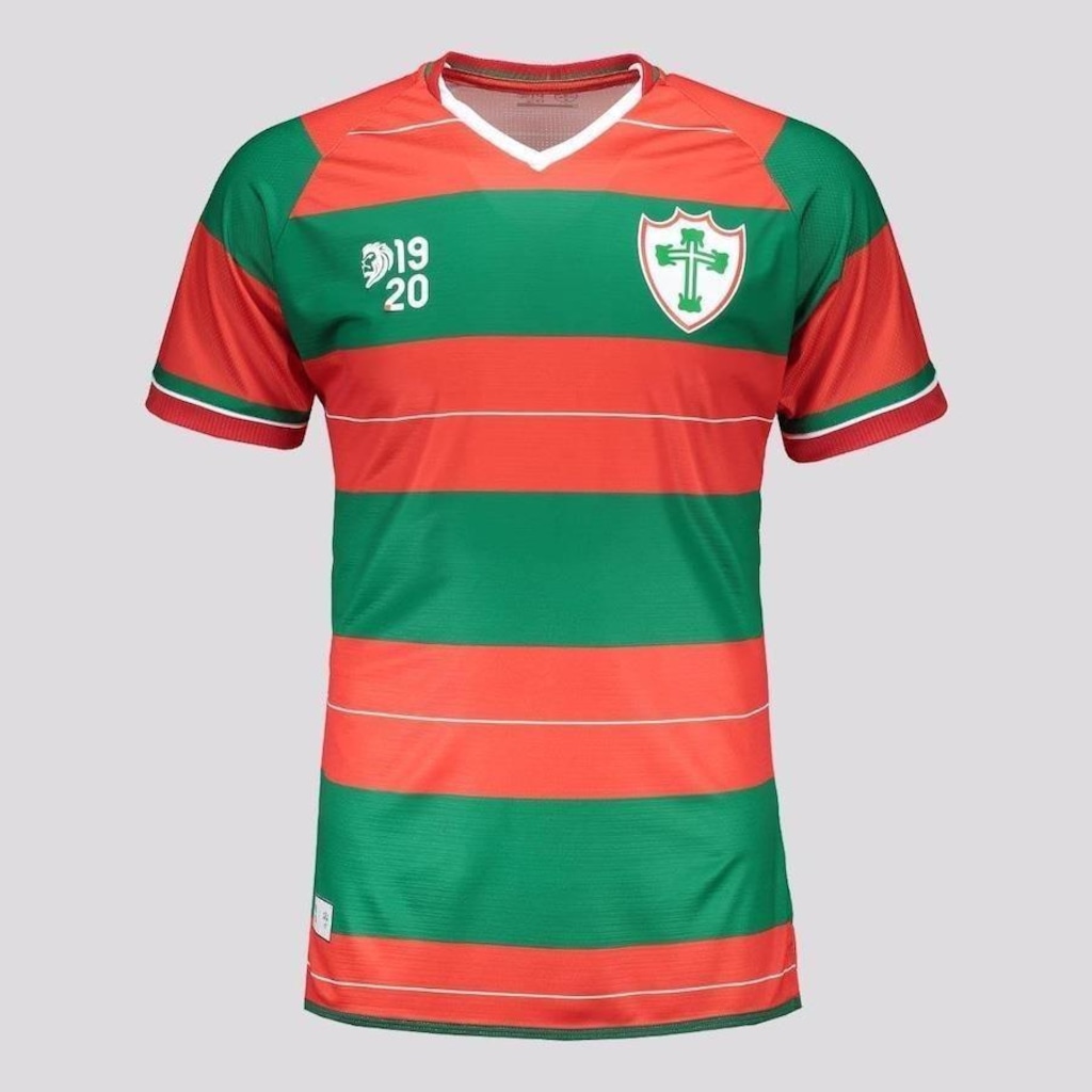 Camisa Da Portuguesa I 2023 1920 - Masculina - Foto 1