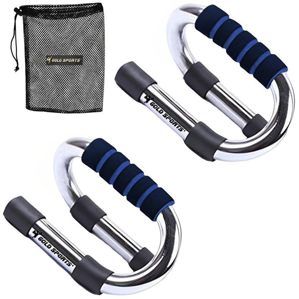 Imagem 3 do produto Apoio para Flexão Gold Sports Power Ii - Par
