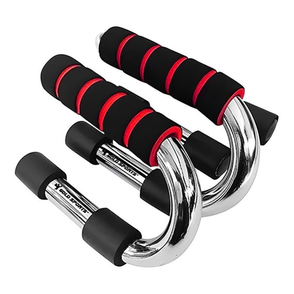 Imagem 2 do produto Apoio para Flexão Gold Sports Power Ii - Par