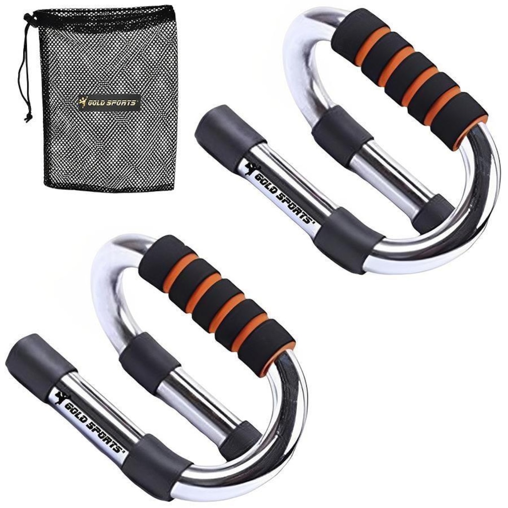Imagem 2 do produto Apoio para Flexão Gold Sports Power Ii - Par