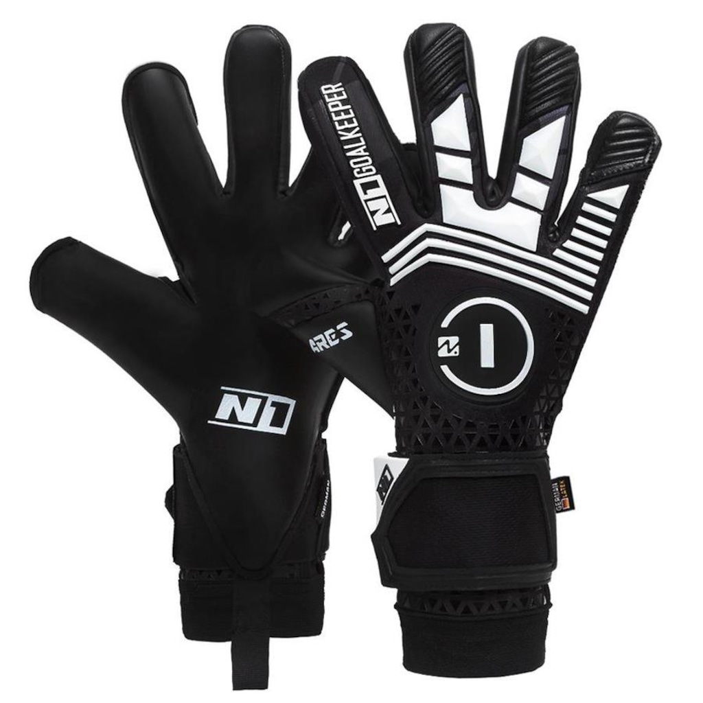 Imagem 2 do produto Luva de Goleiro Campo e Society N1 Ares Profissional - Adulto