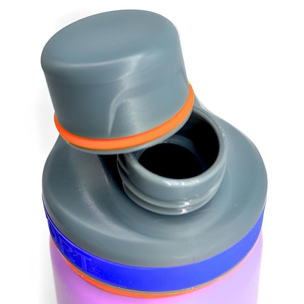 Imagem 2 do produto Garrafa Térmica Gold Sports Good Happy - 750ml