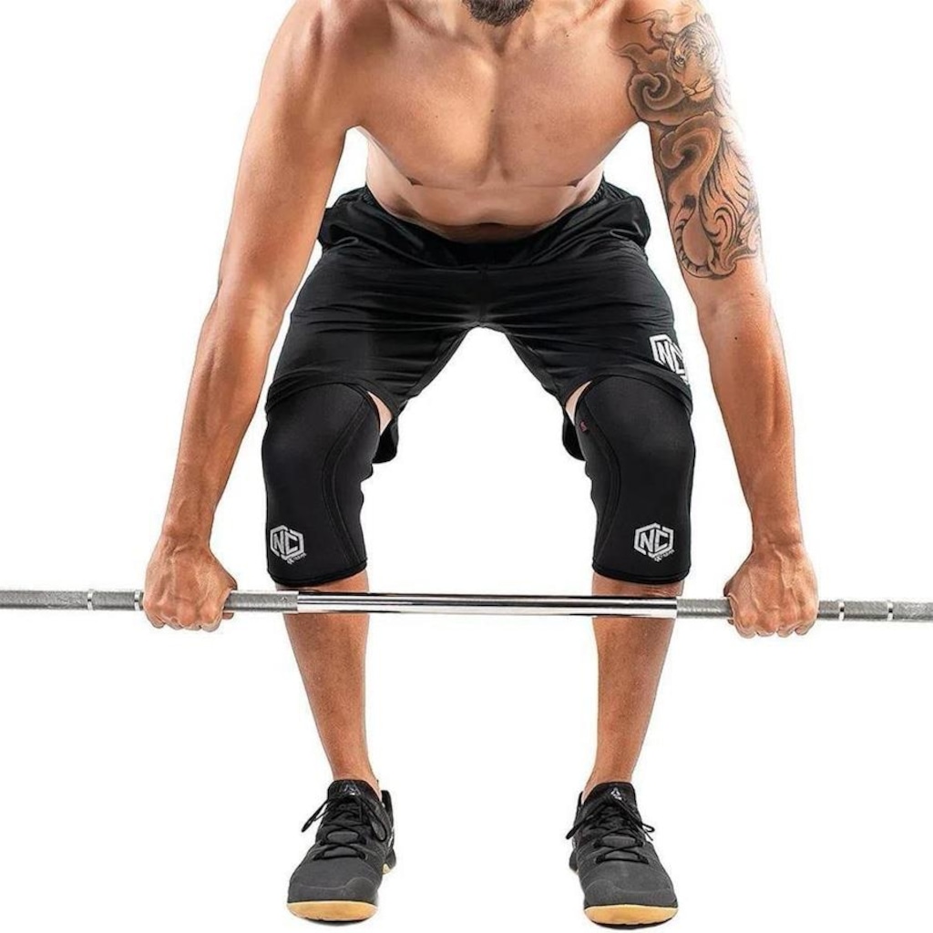 Imagem 3 do produto Joelheira Nc Extreme Alta Performance Cross Training - Par - 7mm