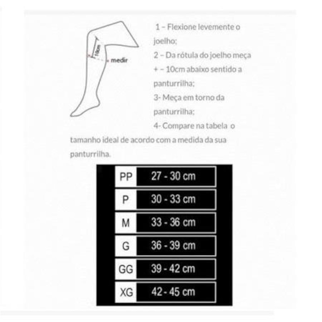 Imagem 4 do produto Joelheira Nc Extreme Alta Performance Cross Training - Par - 7mm