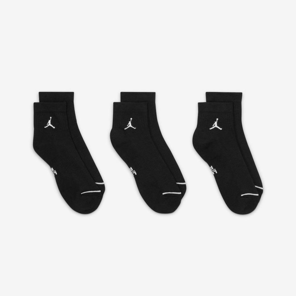 Imagem 3 do produto Kit de Meias Cano Médio Jordan Everyday - 3 Pares - Adulto