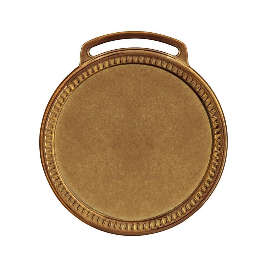 Kit Medalhas Vitória Lisa 60003 60MM com Fita - 10 Unidades