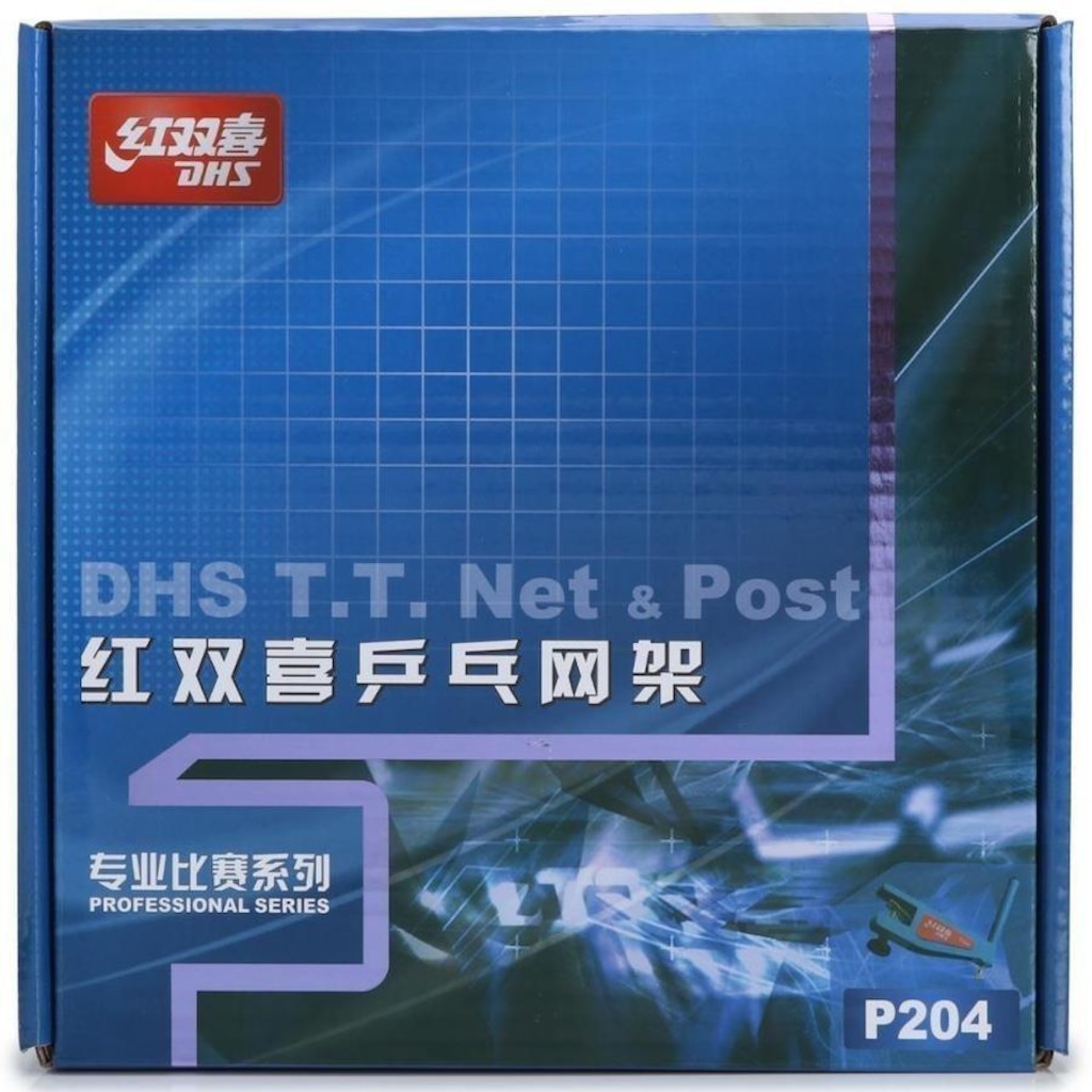 Imagem 4 do produto Rede de Tênis de Mesa Dhs P204 com Suporte Sistema Rosca